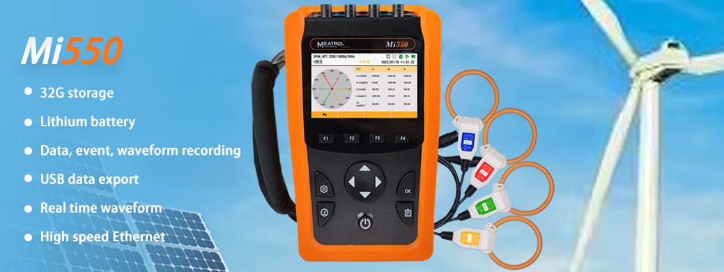 Mi550 power logging meter